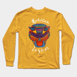 Mexican Jaguar Alebrije Mexicano Long Sleeve T-Shirt